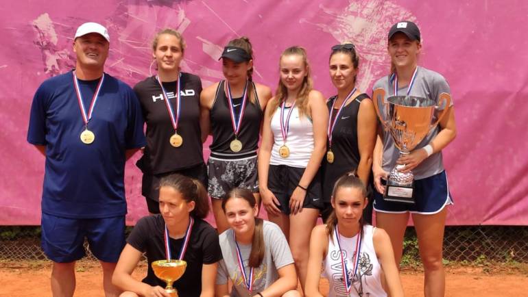 Tenisačice HTK Zagreba osvojile četvrti  uzastopni naslov ekipnih prvakinja Hrvatske