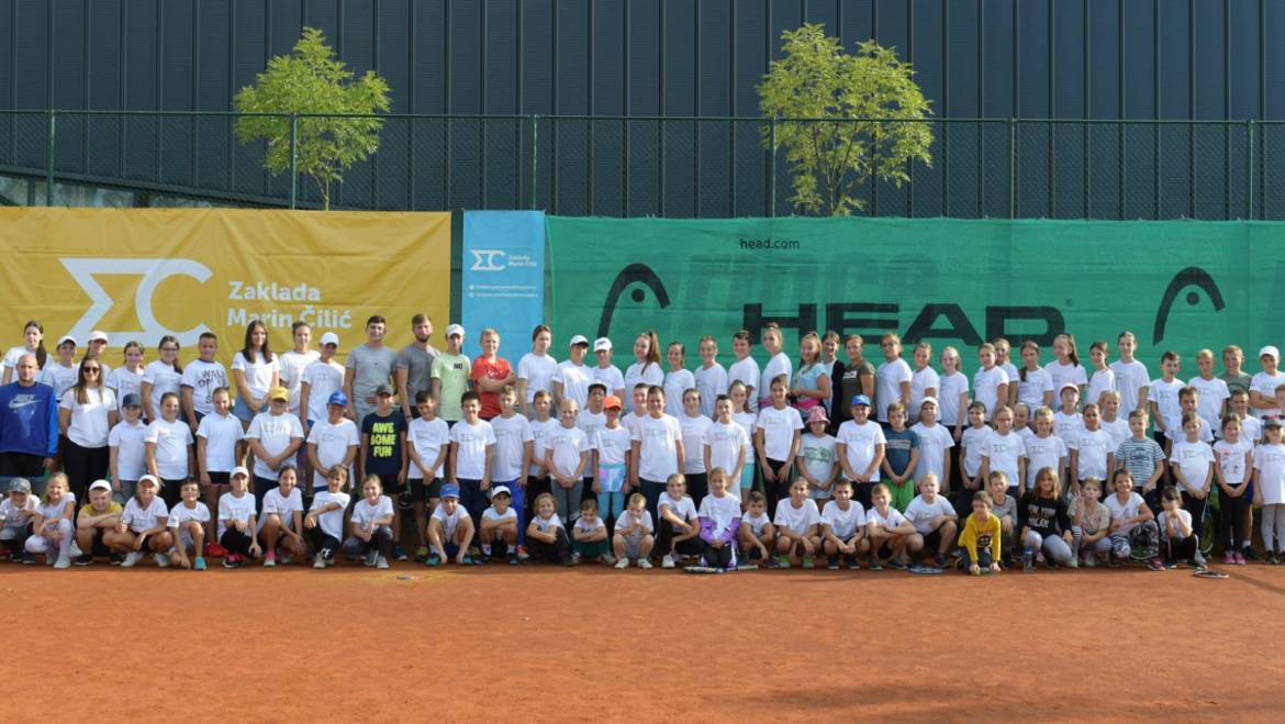 U Vukovaru održan još jedan teniski kamp pod pokroviteljstvom Zaklade Marin Čilić