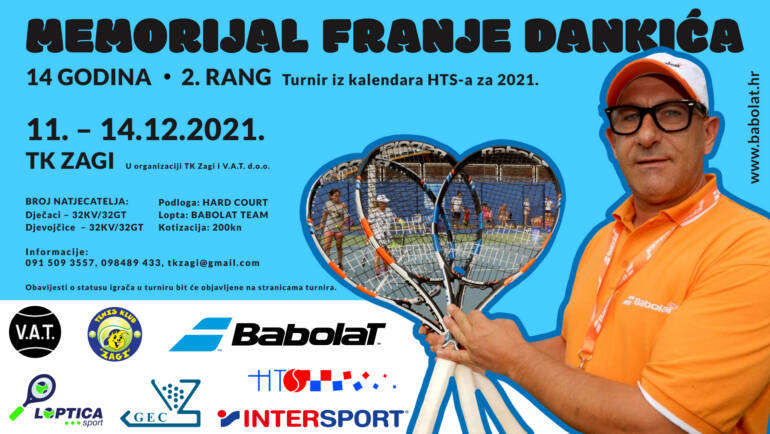 TK Zagi domaćin prvog izdanja Memorijala Franje Dankića