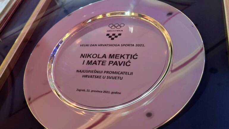 Tri nagrade tenisu na Velikom danu hrvatskog sporta 2021.