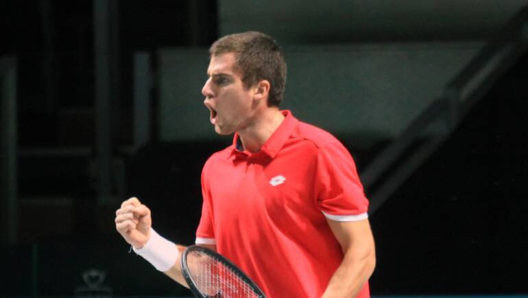 Borna Gojo u 2. kolu ATP turnira u Los Cabosu, nakon tri seta svladao Čileanca Cristiana Garina