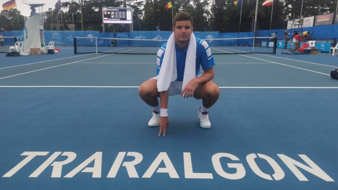 Mili Poljičak u polufinalu singla i parova na juniorskom ITF turniru 1. ranga u Traralgonu