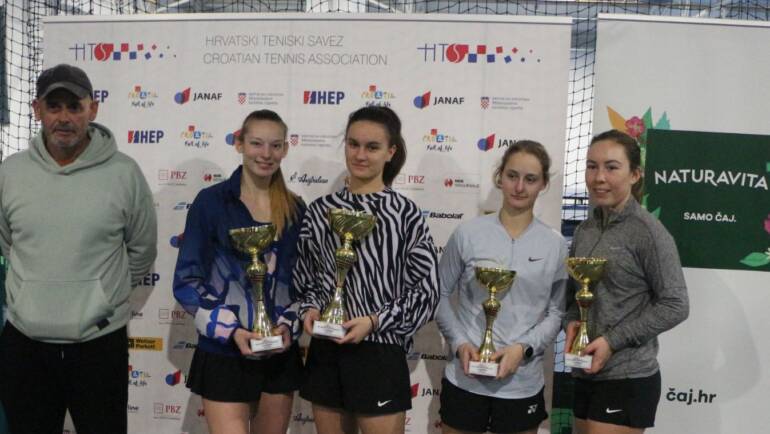 Liv Šumak i Ria Derniković Novaković u finalu HEP Dvoranskog PH za seniorke u Virovitici