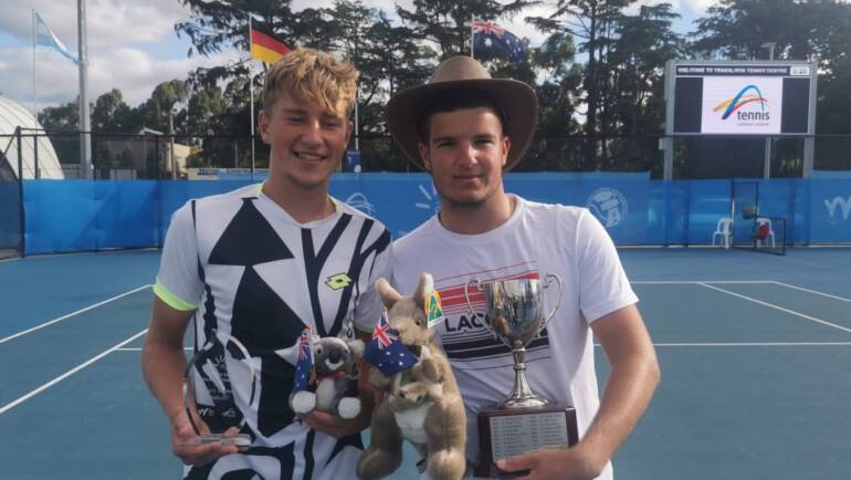 Dvostruko slavlje Milija Poljička na juniorskom ITF turniru 1. ranga u australskom Traralgonu!