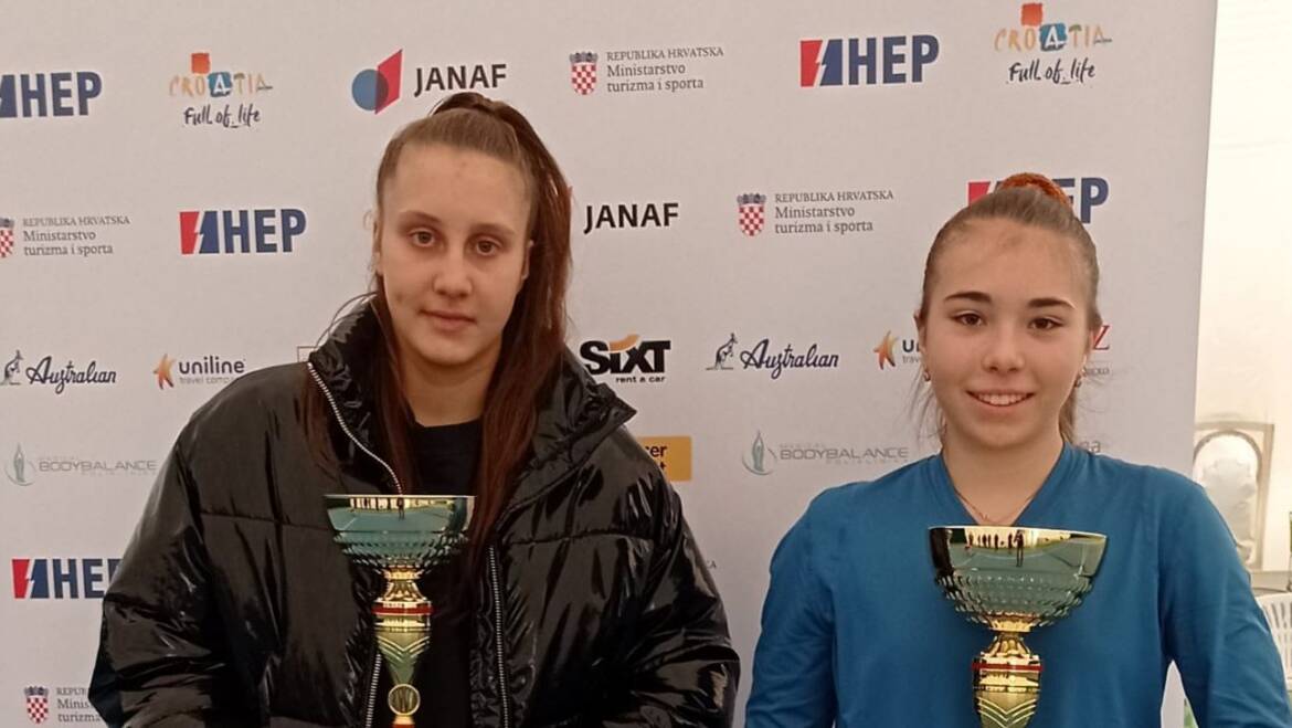 Dora Mišković do dvostrukog slavlja na HEP Dvoranskom PH do 16 godina u Čakovcu