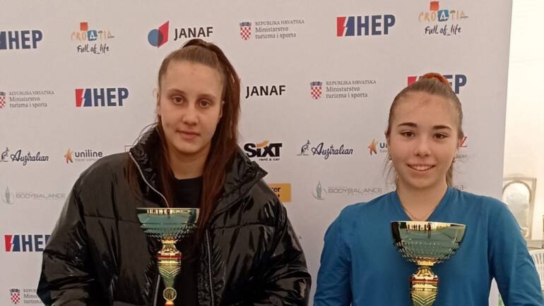 Dora Mišković do dvostrukog slavlja na HEP Dvoranskom PH do 16 godina u Čakovcu
