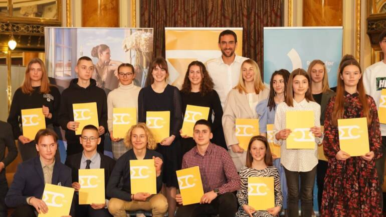 Marin Čilić dodijelio 20 stipendija talentiranim mladim glazbenicima i sportašima