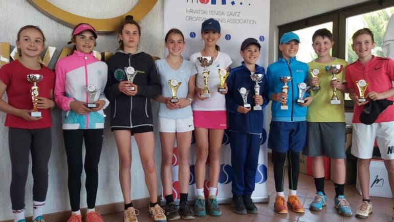 Vito Potočnjak i Marta Džanić pobjednici OP TK Kvarner do 12 godina