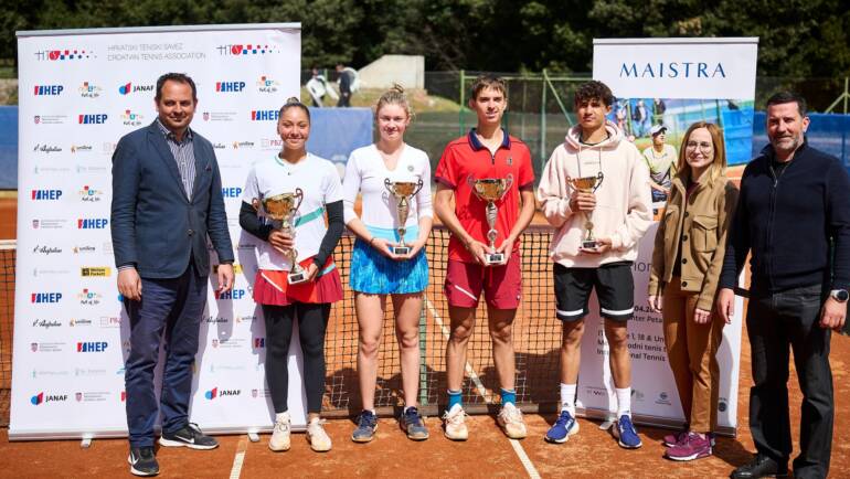 Dino Prižmić pobjednik 37. Perina memorijala u Vrsaru, Francuzu u finalu prepustio tek tri gema