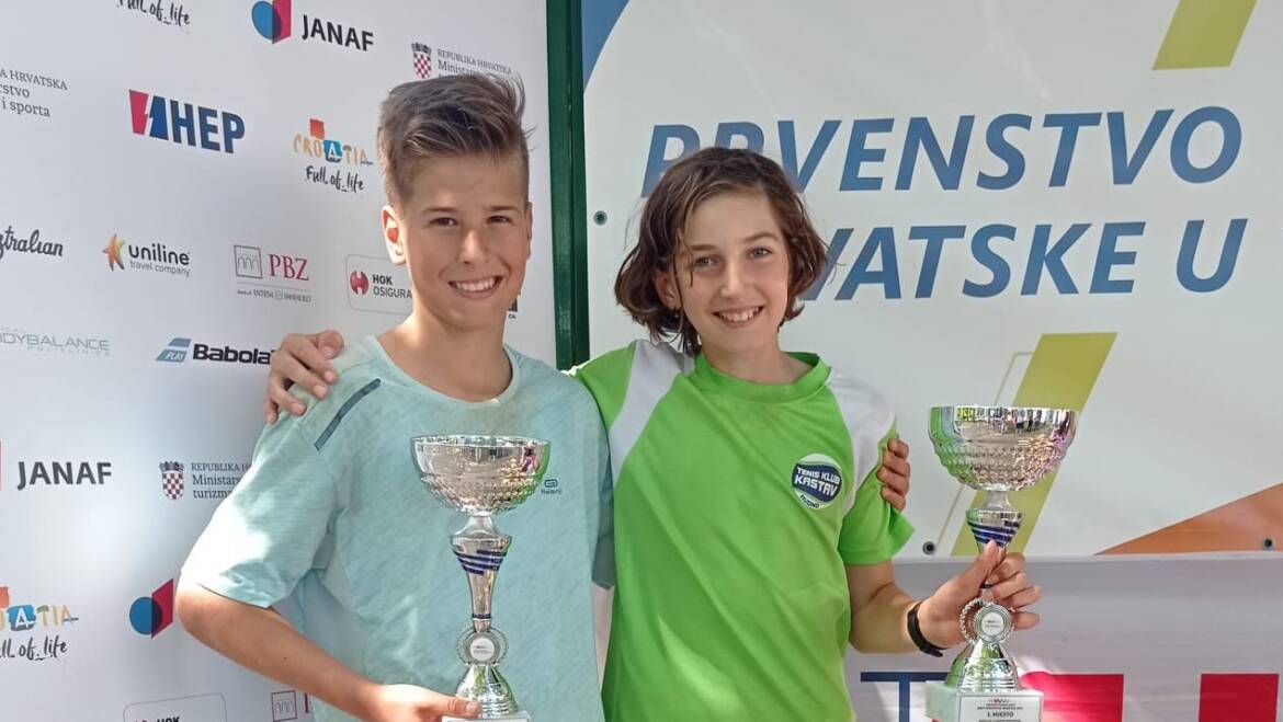 Rene Bertos i Marta Džanić pobjednici HEP Prvenstva Hrvatske do 12 godina u Čakovcu