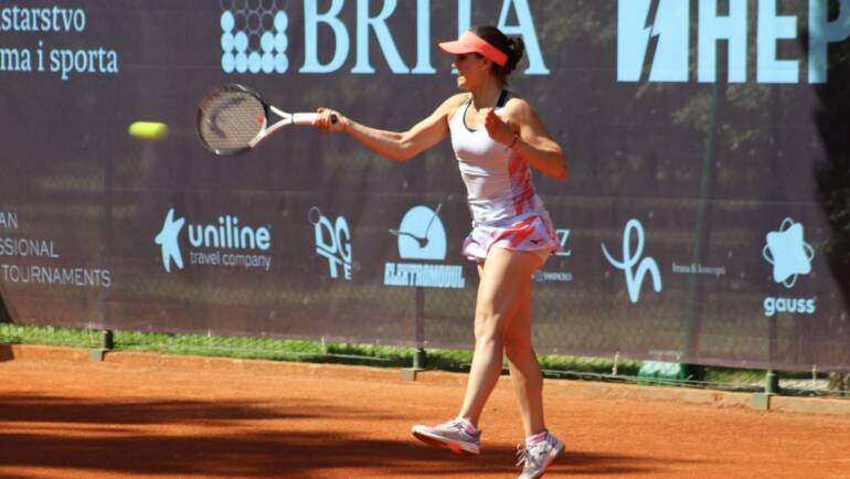 Mariana Dražić, Tena Lukas i Antonia Ružić u četvrtfinalu ITF Osijek Opena