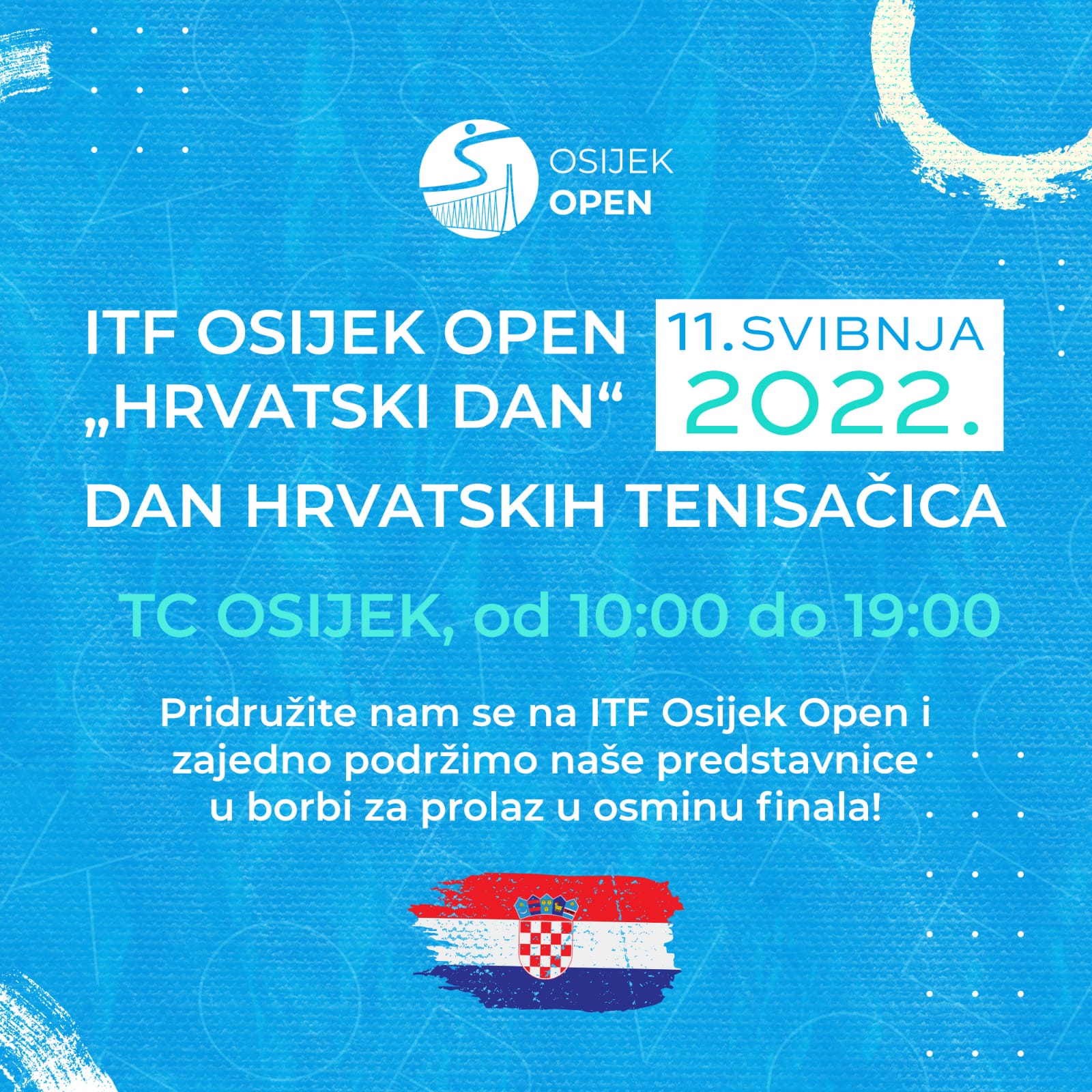 Srijeda je “Hrvatski dan” na ITF Osijek Openu