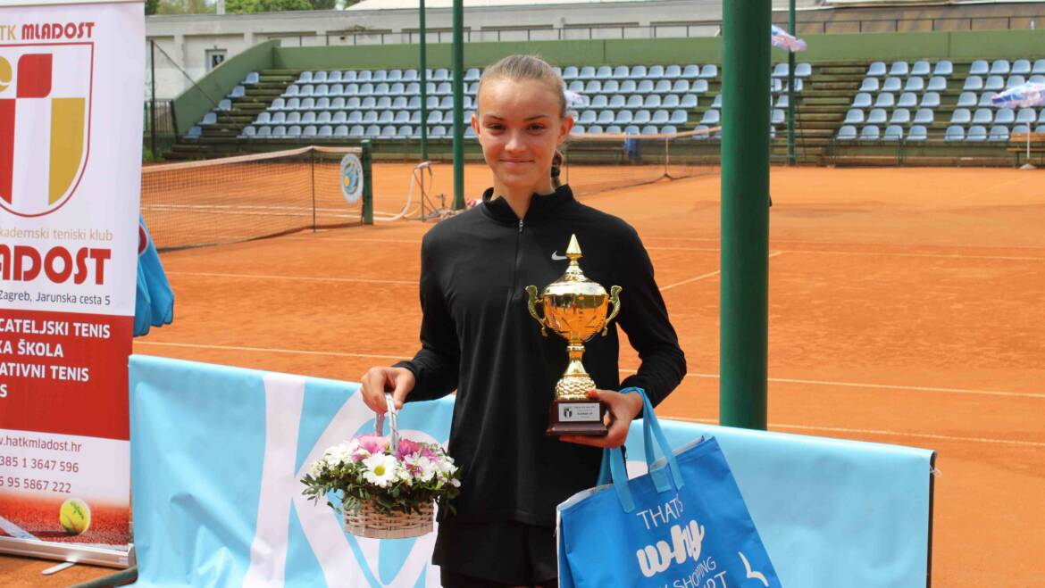 Lara Šerić bez završnog slavlja na Mladost Grill Openu, prva nositeljica prejaka