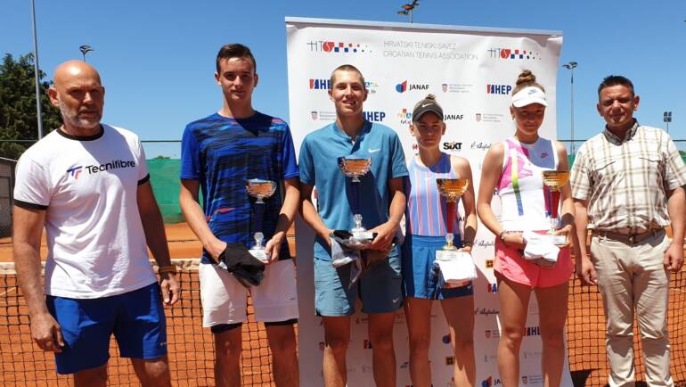 Lovro Maričić i Chiara Jerolimov do naslova na HEP Prvenstvu Hrvatske do 16 godina u Požegi