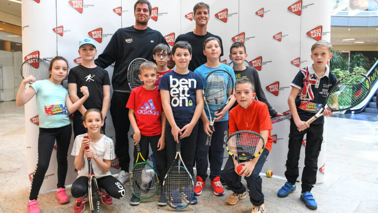 U Westgateu održan Kid’s day s Ninom Serdarušićem i Bornom Gojom