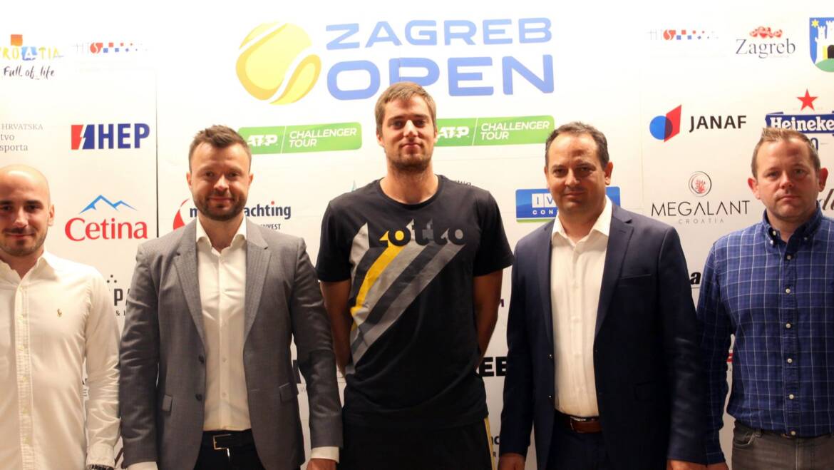 Borna Gojo na konferenciji za medije najavio novo izdaje ATP Challengera Zagreb Open
