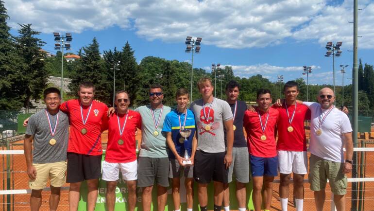 Tenisači Kvarnera pobjednici HEP Prve hrvatske seniorske lige, izborili ulazak u Premijer ligu