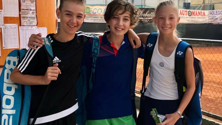 Rene Bertos i Sophia Santos u 2. kolu Tennis Europe turnira u talijanskom Porto San Giorgiju