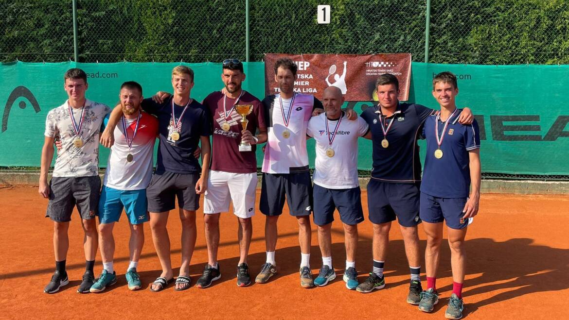 Tenisači HTK Zagreba pobjednici HEP Premijer lige, osvojili šesti uzastopni naslov!