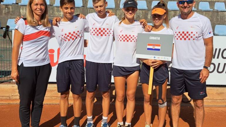 Dino Prižmić u osmini finala EP-a do 18 godina, a Antonio Voljavec do 16 godina