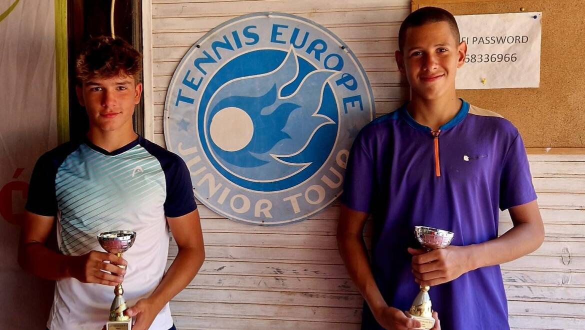 Frano Sučić u Nikšiću do finala singla i naslova u paru, Aleksandra Kardum u polufinalu Adriatic Cupa