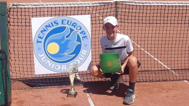 Patrick Voljavec osvojio Krka Open za svoj prvi pojedinačni naslov na Tennis Europe turnirima