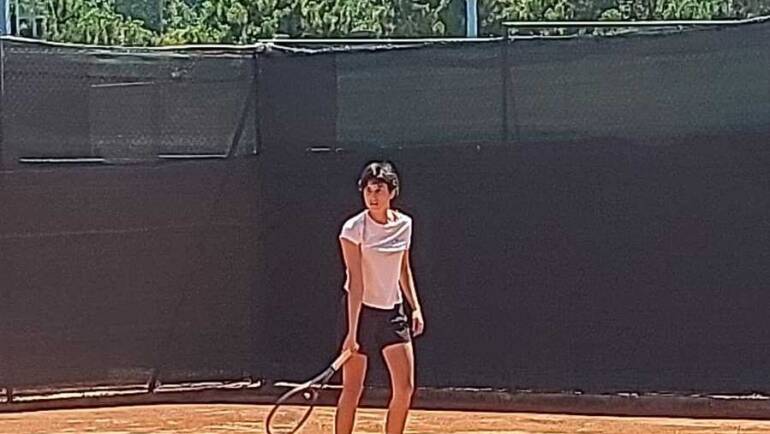 Korina Roso u 2. kolu juniorskog ITF turnira u Murskoj Soboti