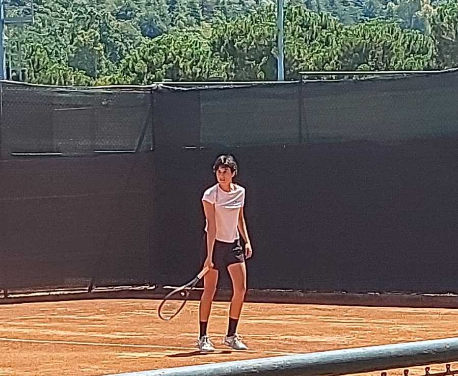 Korina Roso u 2. kolu juniorskog ITF turnira u Murskoj Soboti
