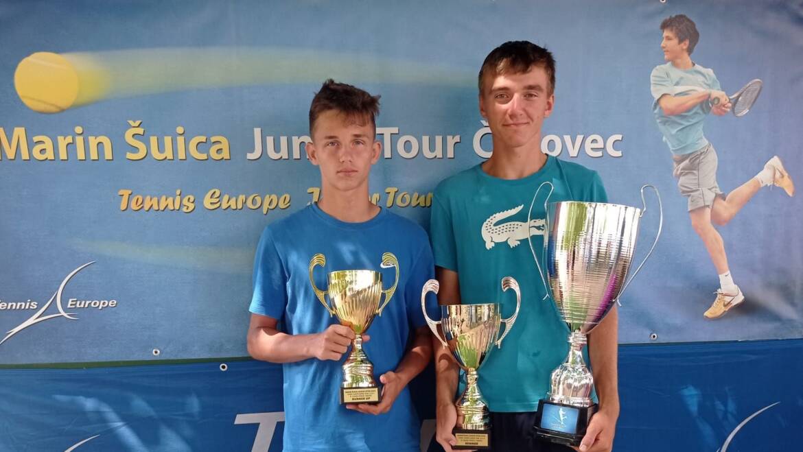 Antonio Voljavec pobjednik ovogodišnjeg izdanja Marin Šuica Junior Opena u Čakovcu