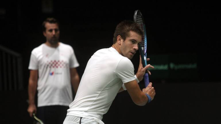 Davis Cup: U Bologni bez Marina Čilića, Borna Ćorić svejedno vjeruje u prolaz