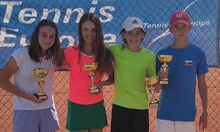 Rene Bertos i Marta Džanić u finalu TE turnira u Krškom, dvostruko hrvatsko slavlje u paru