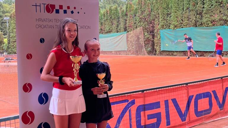 Ivan Bračko i Marta Džanić pobjednici OP TK Hrvoje do 14 godina