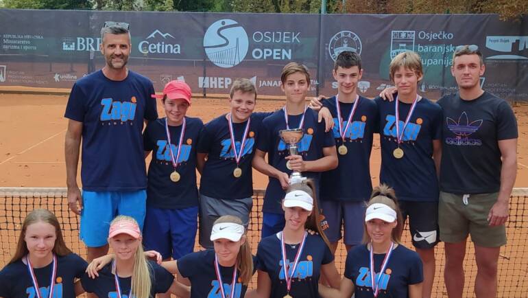 TK Zagi pobjednik Janaf ekipnog prvenstva za djevojčice i dječake do 14 godina u Osijeku