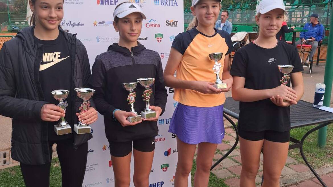 Ivan Bračko i Milana Rašan-Buha pobjednici Otvorenog prvenstva TK Vinkovci do 14 godina