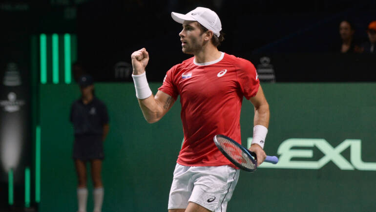Borna Ćorić u 2. kolu ATP Challengera u belgijskom Ottignies-Louvain-La-Neuveu