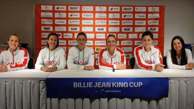 Billie Jean King Cup: Otvoreni trening u utorak, Dječji dan u srijedu, izvlačenje u četvrtak
