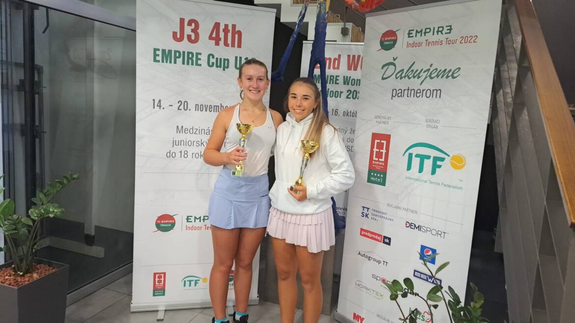 Dora Mišković u Trnavi do šestog naslova u paru na juniorskim ITF turnirima