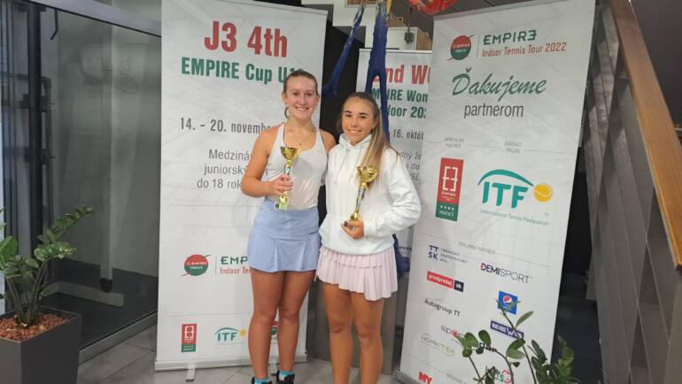 Dora Mišković u Trnavi do šestog naslova u paru na juniorskim ITF turnirima