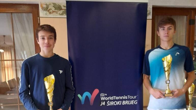 Duje Markovina pobjednik u Širokom Brijegu, osvojio drugi naslov u singlu na juniorskim ITF turnirima