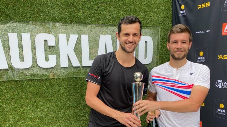 Slavlje Nikole Mektića i Mate Pavića na ATP turniru u Aucklandu, osvojili svoj 15. zajednički naslov
