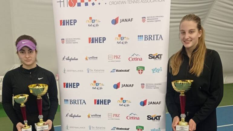 Ria Derniković Novaković i Luna Ivković za naslov na HEP dvoranskom PH za juniorke
