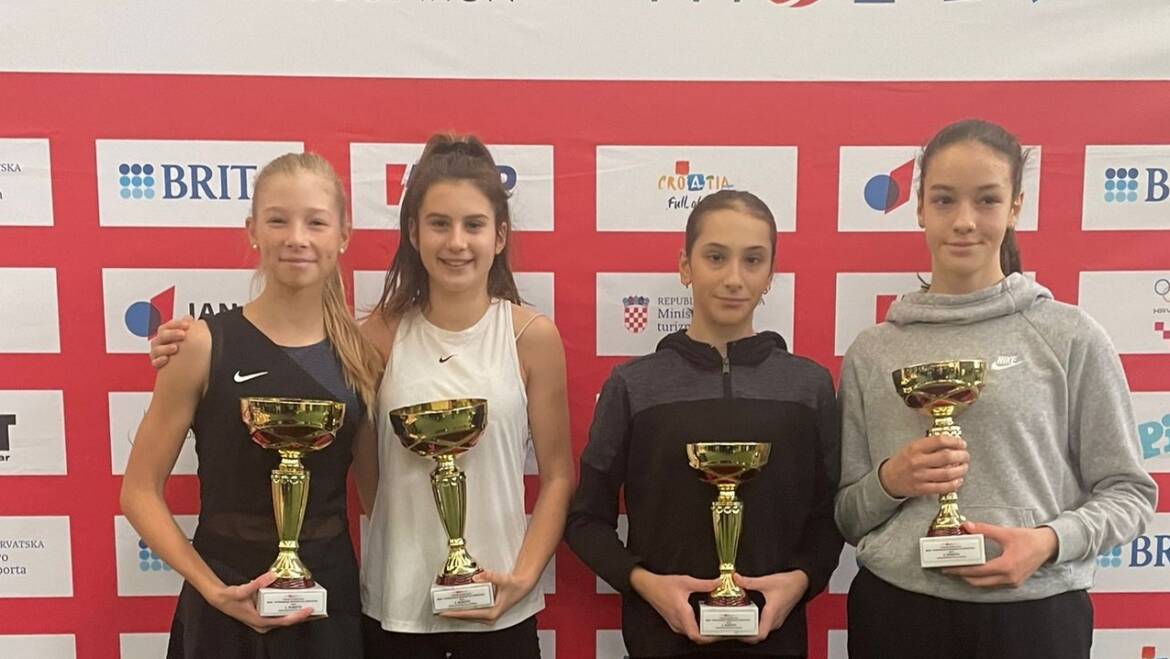 Ivan Dumbović i Dario Zorica te Sophia Santos i Mia Taslak u finalu HEP dvoranskog PH do 14 godina