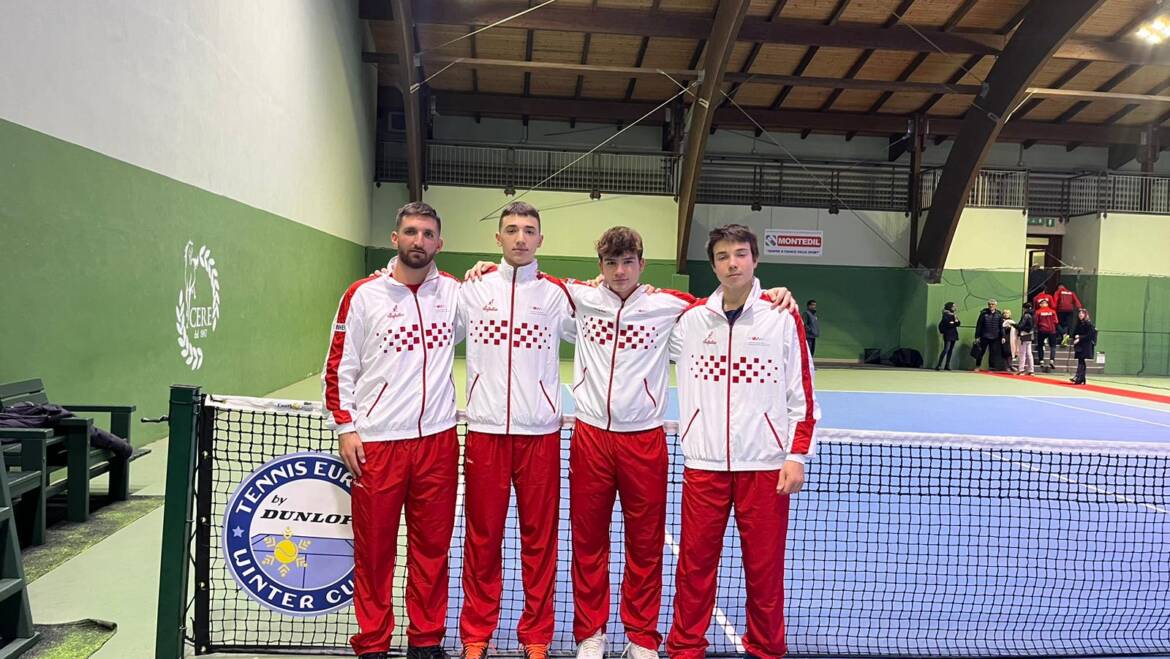 Dečki na kraju drugi na turniru Winter Cupa u Reggio Emiliji, tenisačice četvrte u Lousadi