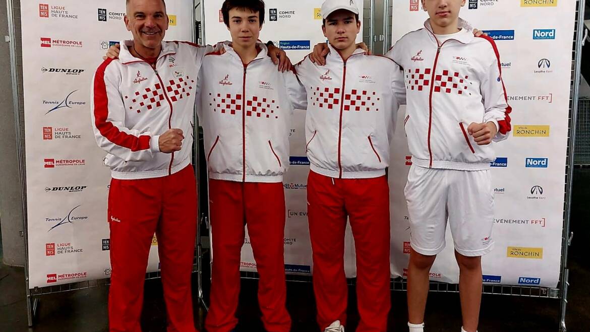 U četvrtfinalu završnog turnira Winter Cupa do 16 godina naši tenisači izgubili od Čeha s 3:0