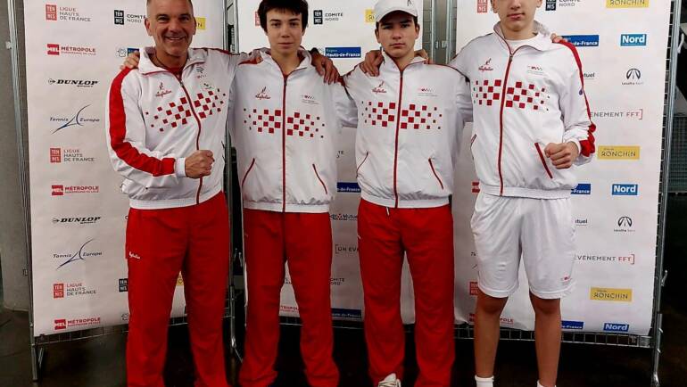 U četvrtfinalu završnog turnira Winter Cupa do 16 godina naši tenisači izgubili od Čeha s 3:0