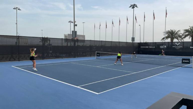 Lea Lebo i Zara Stipčević međusobno u finalu singla u Kuvajtu, osvojile naslov u konkurenciji parova