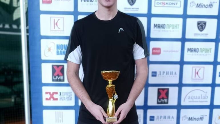 Fran Rakonić bez naslova u Banjoj Luci, Talijan u finalu slavio u tri seta