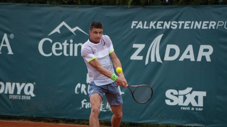 Veliki preokret Duje Ajdukovića, Mili Poljičak poražen u 1. kolu Falkensteiner Punta Skala Zadar Opena