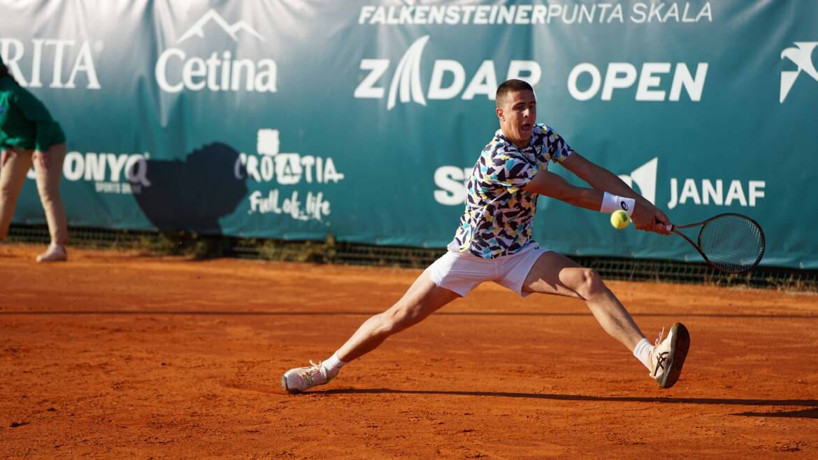 Duje Ajduković bez polufinala Challengera u Tampereu