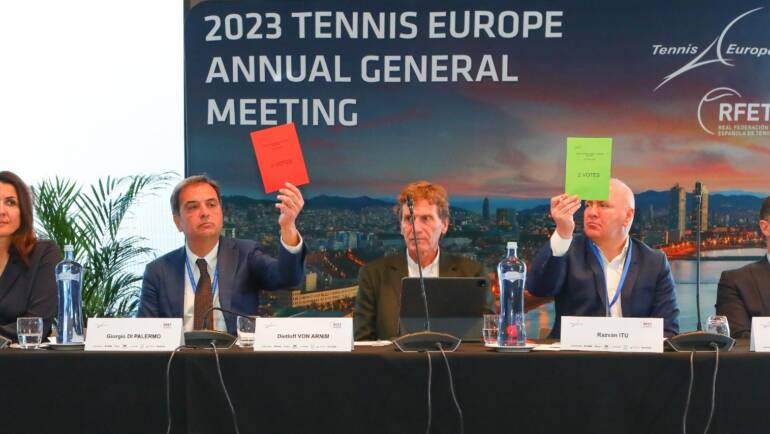 U Barceloni održana Glavna skupština Tennis Europe, usvojen novi Statut